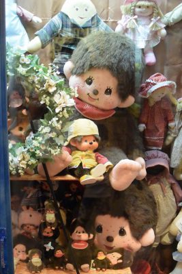 伊香保おもちゃと人形自動車博物館：なつかしいぬいぐるみ