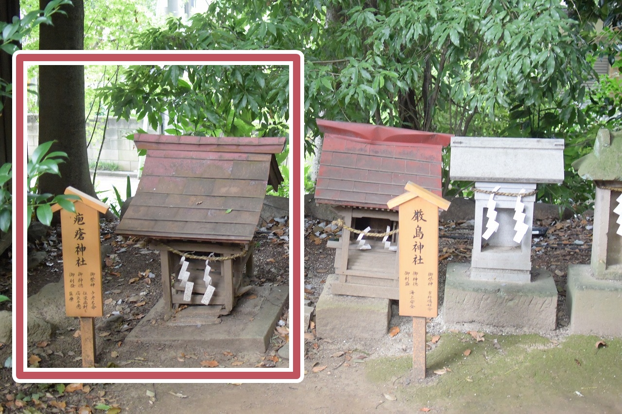 川越氷川神社の疱瘡神社