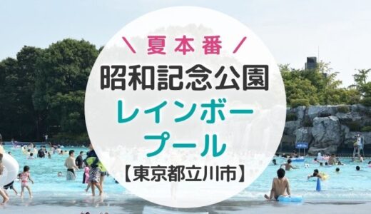 大人気！昭和記念公園のレインボープールは子ども大喜び【東京】