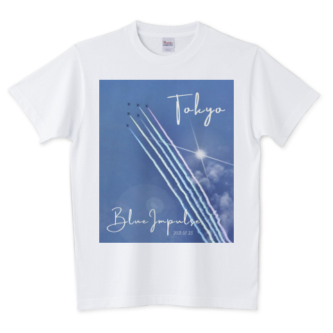 TシャツトリニティオリジナルTシャツ：空猫商店｜東京オリンピックのブルーインパルス